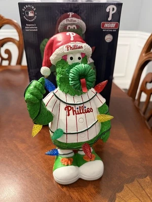 Phillie Phanatic Mascot LIGHT UP Figurine Philadelphia Phillies Store Exclusive  - Image 1 of 4