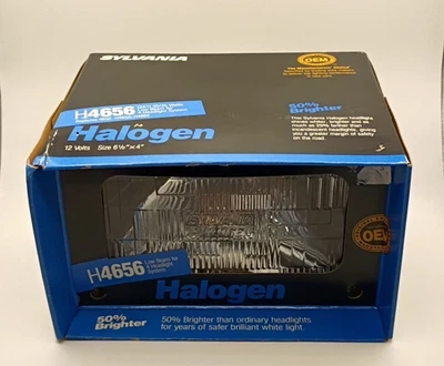 SYLVANIA H4656 SilverStar haz sellado - faro halógeno más brillante (1 bombilla) Foto 1 de 4