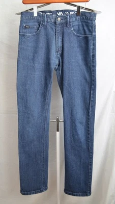 RVCA Leo Romero Denim Jeans Mens Sz 30 x 31 Slim Fit Pants Dark Wash Skate B - Image 1 of 4