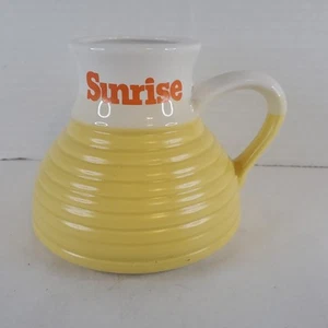 Vintage 1986 Hardee's Restaurant "Sunrise" No Spill coffee mug Promotional Cup - Picture 1 of 21
