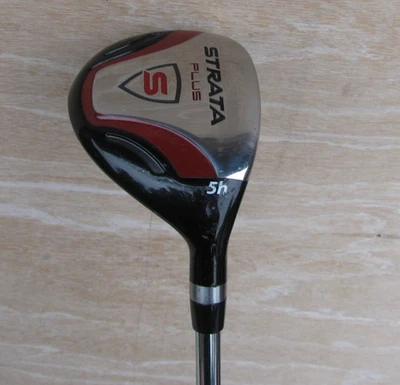 STRATA PLUS 5 HYBRID 26 DEGREE LOFT REGULAR FLEX STEEL SHAFT RED RH - Image 1 of 4