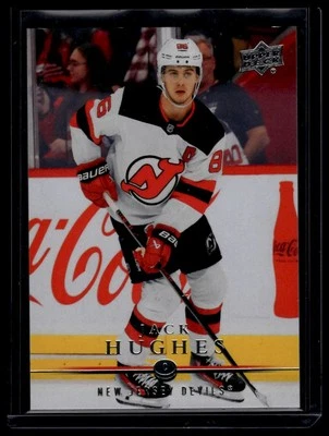 2023-24 Upper Deck #T-12 Jack Hughes 2008-09 Upper Deck Retro - Image 1 of 2