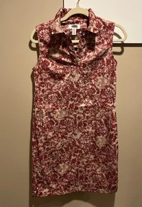 Talbots Petites Sleeveless Women’s Floral Dress Size 2 Perfect For Summer! - Picture 1 of 5