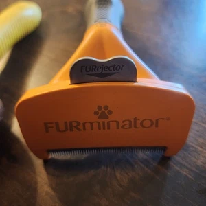 Herramienta de deshedding de pelo largo Furminator para perros y cepillo - Imagen 1 de 6