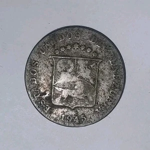 Moneta "Locha" Venezuela 121/2 Céntimos 1945 - circolata - Foto 1 di 2