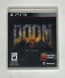 Doom 3 BFG Edition (Sony PlayStation 3 2012 PS3) With Poster - Bild 1 von 4