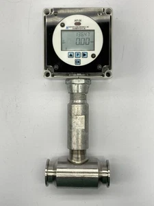 HOFFER FLOW HIT-2A TOTALIZER FLOW RATE INDICATOR & HO3A SANITARY FLOWMETER 1-1/2 - Picture 1 of 23