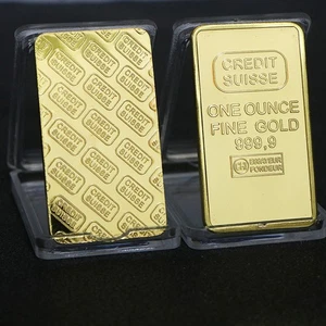 Barra de Oro Conmemorativa Oro Refinado Banco Barra de Oro Colección Artículo de Oro - Imagen 1 de 7
