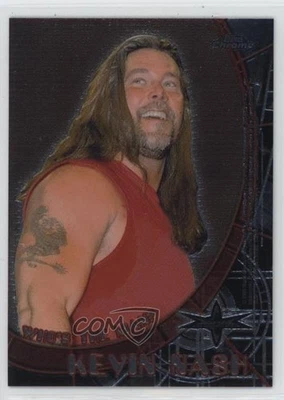 1999 Topps WCW Embossed Chrome Double-Sided Kevin Nash Goldberg - Image 1 of 2
