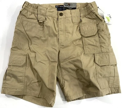 NUEVO TALLA 6 MUJER 5.11 TACTICAL TACLITE PRO 9" CARGO SHORTS 63071 TDU CAQUI 6 Foto 1 de 3