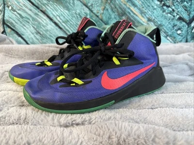 Zapatos de baloncesto NIke Future Court 3 púrpura rosa verde azulado AJ2615-500 juveniles talla 3,5 Foto 1 de 4