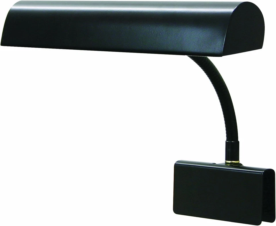 House Of Troy GP14-7 Grand Piano 14" Portable Lamp, Black, Black - Image 1 of 1