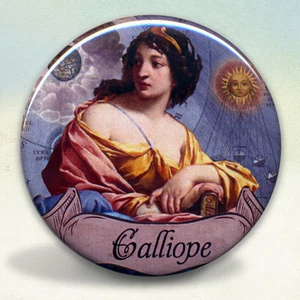 Calliope Greek Muse Pocket Mirror tartx - Picture 1 of 3