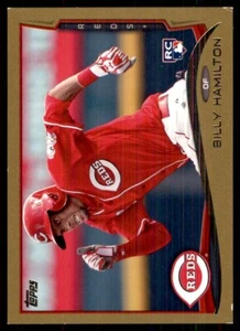 2014 Topps Gold Billy Hamilton 398/2014 Cincinnati Reds #36 - Picture 1 of 2