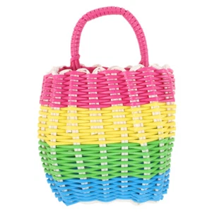 Plastic Hanging Basket Kitchen Storage Basket Storage Organizer Bathroom - Picture 1 of 12