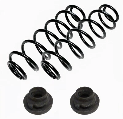 2x Federn verstärkt HD 2x Gummis Premium hinten HA Serie für VW Golf 4 Typ 1J - Bild 1 von 4