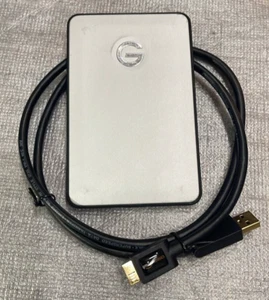 Disco duro portátil delgado G-Technology 500 GB G-DRIVE USB 3.0 0G02361. PC y Mac. - Imagen 1 de 3
