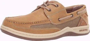 Margaritaville Men's Anchor Lace Boat Shoe, Light Tan, 10.5 M US - Picture 1 of 6