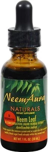 Neem Aura Naturals Neem Leaf Extracts Liquid 1 fl oz Pack of 3 - Picture 1 of 2