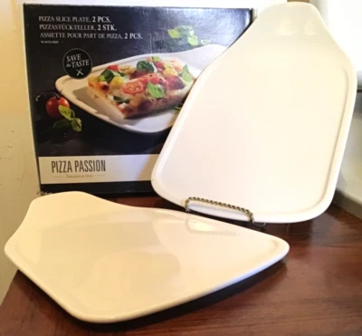 Plato de pizza Villeroy & Boch Pizza Passion, juego de 2 blancos 😃😃 NUEVO EN CAJA Foto 1 de 4