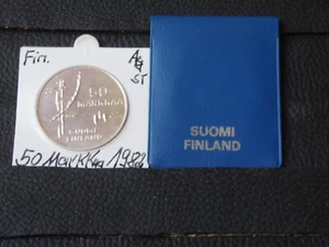 Münzen Europa Finnland 50 Markkaa (2) 1982 Silber - Bild 1 von 2