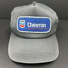 Chevron Gas Station Attendant Hat Made in USA by Unitog Gray w/ Patch Snapback