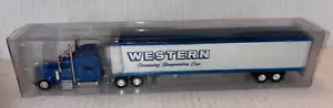 Tonkin Toy, PETERBUILT 389 SEMI TRACTOR / WESTERN TRANSPORTATION REEFER (1/87) - Picture 1 of 2
