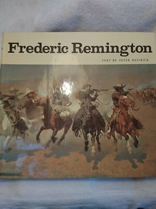 Frederic Remington Text by Peter Hassrick 1973 Illustrated Coffee Table Book - Picture 1 of 17