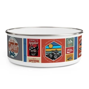 Can-Am Tile Spyder Enamel Bowl - Picture 1 of 6