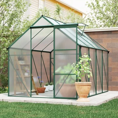 Heavy Duty Outdoor Walk-in Garden Greenhouse with Sliding Door & Aluminum Frame - Image 1 of 4