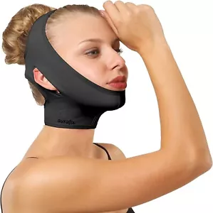 Post Surgical Chin Strap Bandage for Women - Neck and Chin Compression Garment - Picture 1 of 7