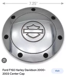 2000-2003 Ford F150 Harley Davidson Edition Chrome 3410 rim center cap - Picture 1 of 3