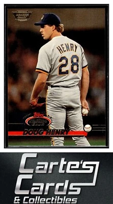 Doug Henry 1993 Topps Stadium Club Members Only #521 Milwaukee Brewers - Image 1 of 2