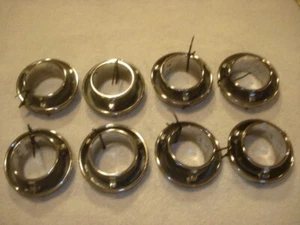Set of 8 1955 Buick Century, Roadmaster Ventiports or Port Holes - Picture 1 of 15