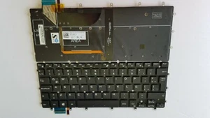 Ref-T9JKT Genuine Dell XPS 9343 9350 9360 LATIN 81 Keyboard NSKLS0BC PK1316I1A18 - Picture 1 of 5