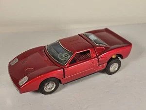 1966 Bandai •Red Ford GT 40 Tin • WORKS! • Battery Operated • Made in Japan - Picture 1 of 18