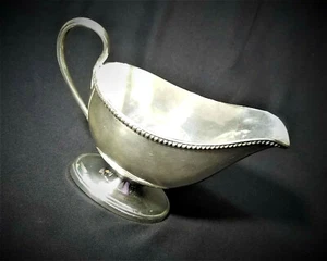 Servidor plateado vintage E.G. Webster & Son con sellos - Imagen 1 de 11