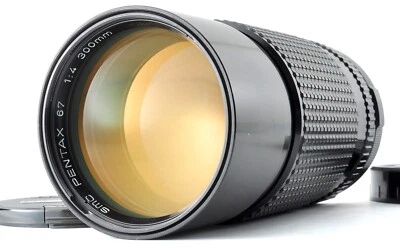 SMC PENTAX 67 300mm F4 Telephoto Prime Lens for 6x7 67II S/N 8583726 [Opt. MINT] - Image 1 of 4