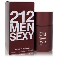212 by Carolina Herrera Eau De Toilette Spray 1.7 Oz Men