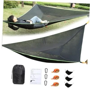 Camping Hammock, 13 Ft Triangle Hammock Multi person hammock for Outside with - Picture 1 of 8