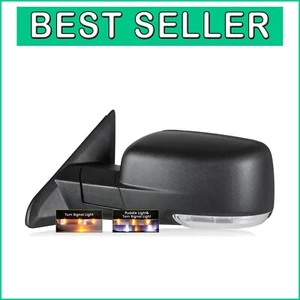 Ultimate Towing Mirror for Ram 1500,2500,3500 - Heated, Signal & Puddle Lights - Picture 1 of 9
