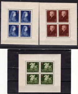 WW2-Hungary-1942-''Horthys death"-Red cross Shееt Set-perf., MNH - Picture 1 of 2