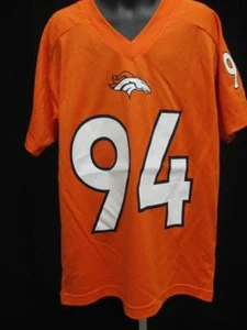 New Broncos #94 DeMarcus Ware Youth Size S Small (8) Orange Jersey - Picture 1 of 3