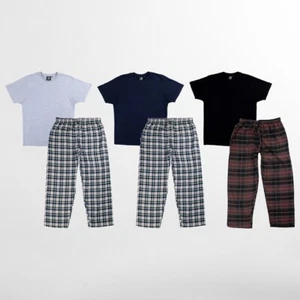 Mens - 48HRS - PJ Set - Crew Neck - Picture 1 of 16