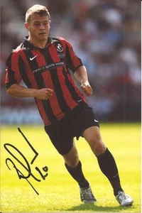 BOURNEMOUTH * RYAN FRASER SIGNED 6x4 ACTION PHOTO +COA - Picture 1 of 1