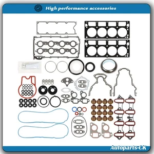 For Chevrolet Silverado 1500 Cadillac GMC Hummer 2003 Engine Gasket Set - Picture 1 of 16
