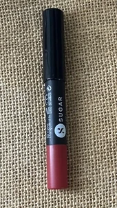 SUGAR SCARLETT O’HARA 01 Matte As Hell Crayon Lipstick Lip Crayon - Picture 1 of 4