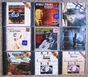 Murray Perahia Classical Piano 9 CD Lot Chopin Beethoven Bach & more Very Clean - Bild 1 von 3