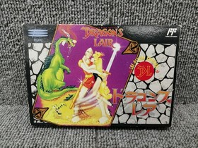 Dragon's Lair Famicom NES Epic Sony 1991 Japan Boxed Manual Rare Classic Game
