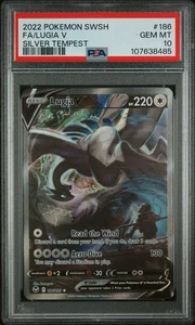 PSA 10 Lugia V 186/195 Alternate Art Silver Tempest POKEMON English Gem - Picture 1 of 3